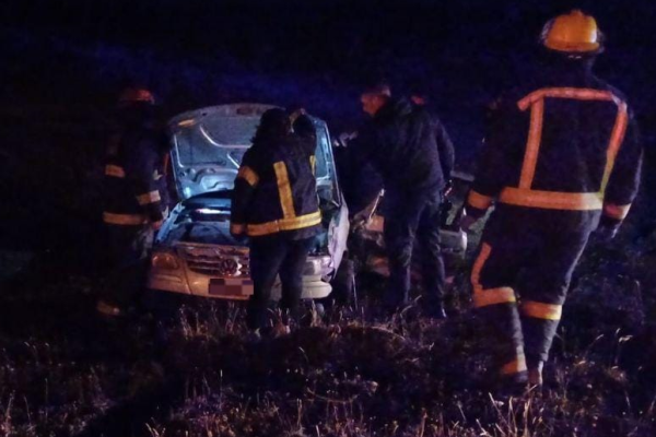 Colisión en Ruta Nacional 3: conductor detenido por alcoholemia