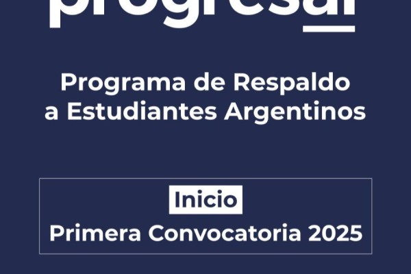 Se abre la primera convocatoria a inscripciones a Becas Progresar 2025