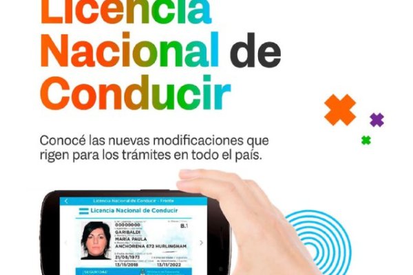 Rige la nueva modalidad para la emisión de la Licencia Nacional de Conducir Profesional Interjurisdiccional