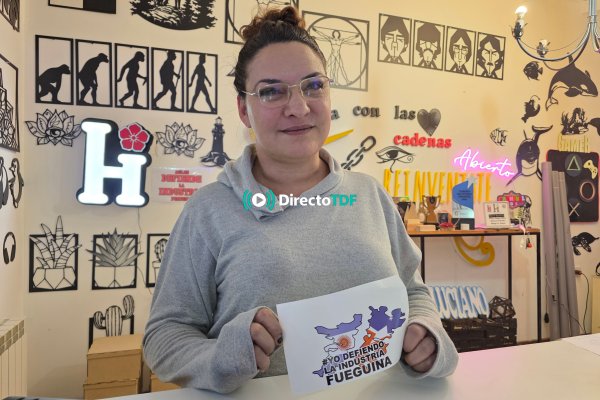 “Yo defiendo a la industria fueguina”: la iniciativa de una vecina que emocionó a Río Grande